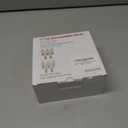 25 Pack C7 Led Blue Replacement Light Bulbs, Blue Christmas Outdoor String Lights Bulbs, Shatterproof Led Night Light Bulbs, E12 Candelabra Base, 0.6W Energy-Efficient LED Bulbs