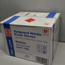Basic Medical Blue Nitrile Exam Gloves, Latex-Free & Powder-Free Food-Safe House Cleaning Disposable Glove (1000 Pcs)