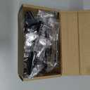 15 Pack Matte Black Cabinet Knobs 2 Inch - Black Drawer Knobs Single Hole Black T Bar Hardware Drawer Pulls for Kitchen Cabinets and Dressers