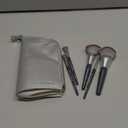 BK BEAUTY BRUSHES  ANGIE HOT & FLASHY Travel Brush Set with Pouch  Foundation Makeup Brushes  Brush for Liquid or Cream Foundations  UnderEye Concealer | Bronzer, Blush & Highlighter Makeup Brush