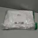 Ultra Soft Pillow Protectors with Zipper Queen Size - Set of 8 Breathable Pillow Covers - 100% Protection Against Stains, Dust & Dirt - Machine Washable (White)