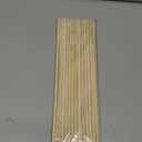 HOPELF 25PCS Wooden Dowel Rods - 1/4 x 12 Inch Bamboo Sticks - for Crafts, Cake Dowels and DIY Projects