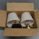 2 Pack Small Cordless Table Lamp for Restaurant Dinner Table, 5200mAh Battery Operated Lamps, Rechargeable Portable Dimmable Touch Bedside Night Light for Side End Table Dining Room Patio Outdoor