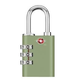 Travel Smart 3-Digit Combination Lock, mint green