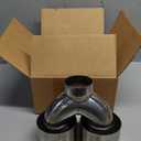 Flowmaster 15391 Exhaust Tip Dual 4 Inch Angle Cut Polished 304 Stainless Steel Fits 2.50 Inch Tubing Weld on