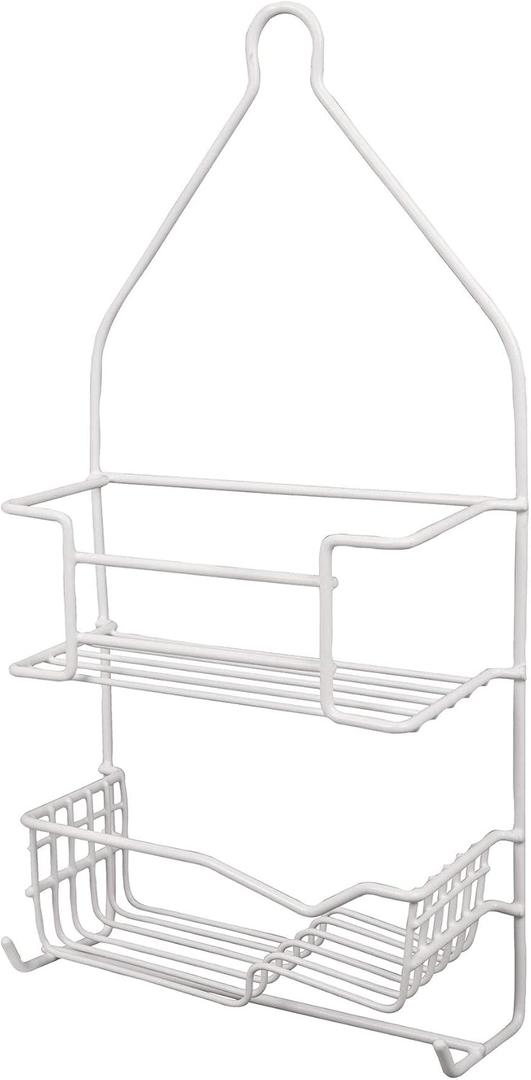 Cage shower, double, rectangular