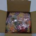 DearHouse 2 Pack Fall Garland Maple Leaf, 5.9Ft/Piece Hanging Vine Garland Artificial Autumn Foliage Garland Thanksgiving Decor for Home Wedding Fireplace Party Christmas (Orange)