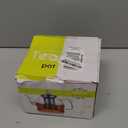 HIWARE 1000ml Glass Teapot with Removable Infuser, Stovetop Safe Tea Kettle, Blooming and Loose Leaf Tea Maker Set (33 oz)