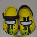 Crocs Unisex Classic I Am Clogs (Toddler) Cyber Yellow, 10 Medium