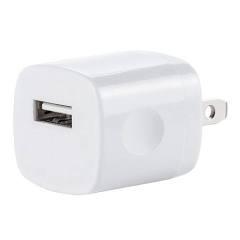 CELL CANDY USB WALL CHARGER 5 WATTS 1 AMP, WHITE