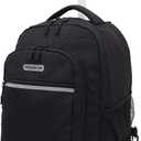 Travelers Club 18" Rolling Backpack with Shoulder Straps, Black