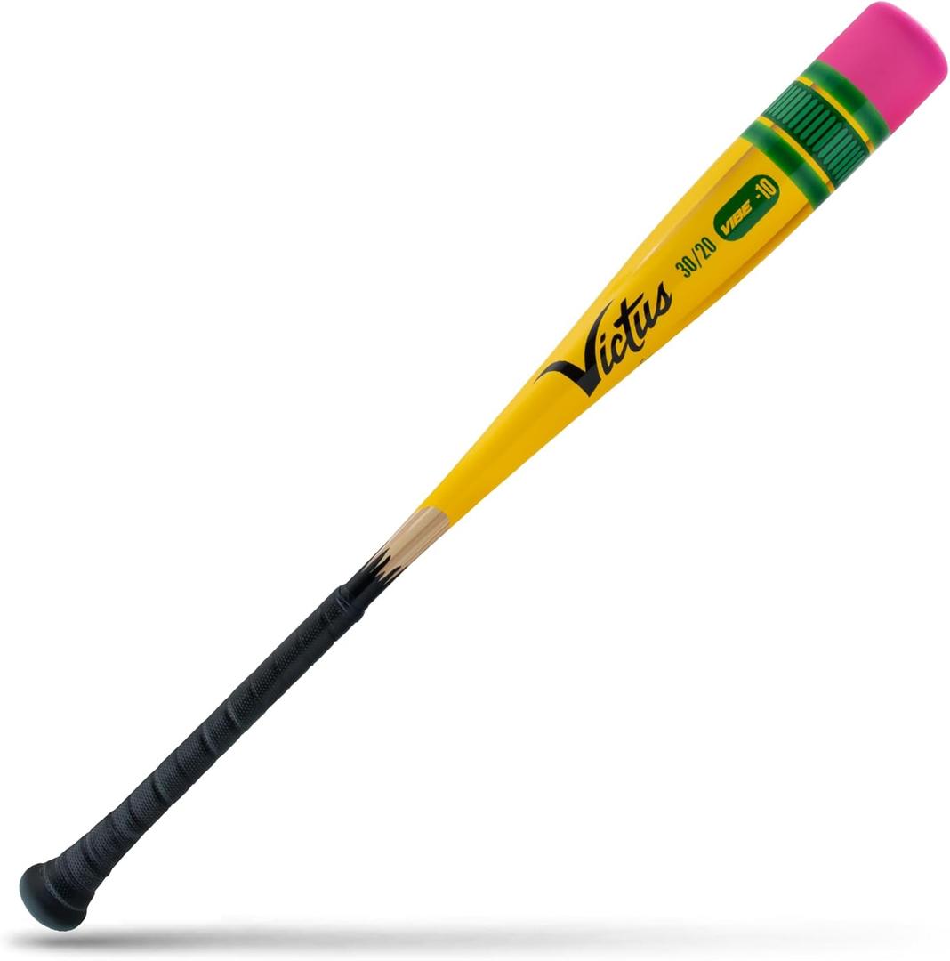 Victus Vibe Pencil Baseball Bat, 2 5/8" Barrel, -10 Drop, USA Baseball Certified (29" / 19 oz)