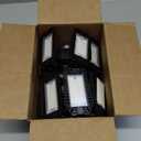 LED Garage Light 2 Pack - 200W 20000LM 6500K LED Garage Ceiling Lights with 7+1 Adjustable Panels, Shop Lights Screw in E26 E27 Bulb Socket for Workshop, Storage Room, Basement, Warehouse