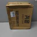 Operitacx Kitchen Dish Drying Rack Box with Lid 13X10.2X7.9 Inch Cutlery Organizer for Bowls and Chopsticks Covered Storage Solution for Home and Restaurant