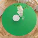 4ft By 4ft Round Green Tablecloth