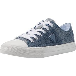 Guess Women's Pranze Sneaker (7.5, Blue Denim)