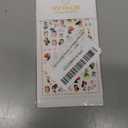 6 Sheets Mixture Cute Kawaii Cartoon Nail Art Stickers Decal for Nail ArtNail Design Nail Art Supplies Cute Nail Decals for Girls Women Manicure Decoration (Blue)