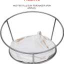 Newborn Photography Props Newborn Posing Table with Beanbag(Unfilled),6 Clips Baby Photoshoot Stand Infant Backdrop Support Stand for Travelling Newborn Photographers/Starter Photo Studio Accessories