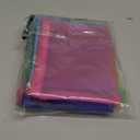 6pcs Mesh Bags with Zipper Nylon Makeup Cosmetic Bag Pouches Mini Zipper Mesh Bags Travel Organizer Case For Purse Travel Toiletry Bag For Toiletry Coin Lipstick Key Card Office Supplies Multicolor