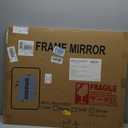 Delma Bathroom Vanity Mirror, Silver Framed Mirror for Over Sink, 30x24