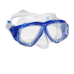 Speedo Unisex-Adult Swim Snorkel Dive Mask Anti-Fog with Nose Cover Adventure Series