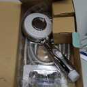 KLLEYNA Shower Head Hose Attachment for Sink/Tub Faucet - ON/OFF Jets Sprayer for Dog Wash/Bathtub Cleaning/Baby Bath/Hair Rinse, Tap Extender Water Nozzle for Bathroom Kitchen Utility Garden Basement