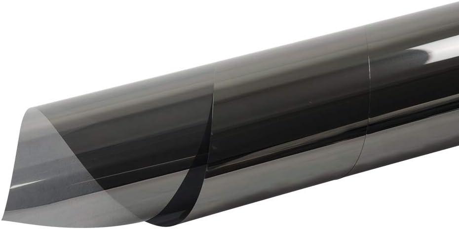Dark Grey Car Window Tint Film 10% VLT Sputter Solar Tint Car Side Back Window Glass Vinyl Film Car Foils 1.52x30m/5x100ft