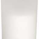 Zenna Home Toilet Paper Holder Stand, Enclosed Toilet Paper Storage Holds 3 TP Rolls, Rust Resistant Bath Tissue Holder with Lid, Frosted