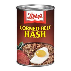 Libby's Corned Beef Hash, 15 oz (Pack of 4, 10/01/2025)