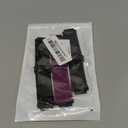 Compatible with 16mm 18mm 19mm 20mm 22mm 24mm Watch Bands Quick Release Replacement Wristband,Adjustable Stretchy Nylon Solo Loop Straps Fabric Braided Sport Elastic Bands for Men Women (Black+Purple+Grey)