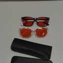 livho Gaming Blue Light Blocking Glasses for Better Sleep, Premium Night Driving, Computer Blockers for Man & Woman (*Black and Clear)