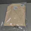 ANRABESS Womens Sweater Blazer 2025 Fall Cardigan Chunky Knit Jacket Coats Light Apricot Small (S)