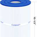 Cryspool 08020 Filter Compatible with Watkins 31114, Hot Spot Spa Filter, C-8465, FC-3960, 71827, 71828, Watkins 65 Sq. Ft Spa Filter Cartridge, 1 Pack