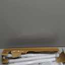 Shower Curtain Rod Adjustable 30-68" with Holder, Anti-Rust Shower Rod & Spring Tension Shower Rod No Drill, Black Shower Curtain Rod for Bathroom Tension Rod