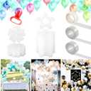 Tinabless Balloon Connectors for Decor Balloons Arch - Birthday, Wedding, Baby Shower Party Decorations(Balloons Decorating Strip Kit for Garland)