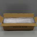 Nieifi Spice Rack Wall Mount, 4 Pack, Clear, Screw or Adhesive Installation, Spice Rack Organizer for Your Kitchen Cabinet or Pantry Door