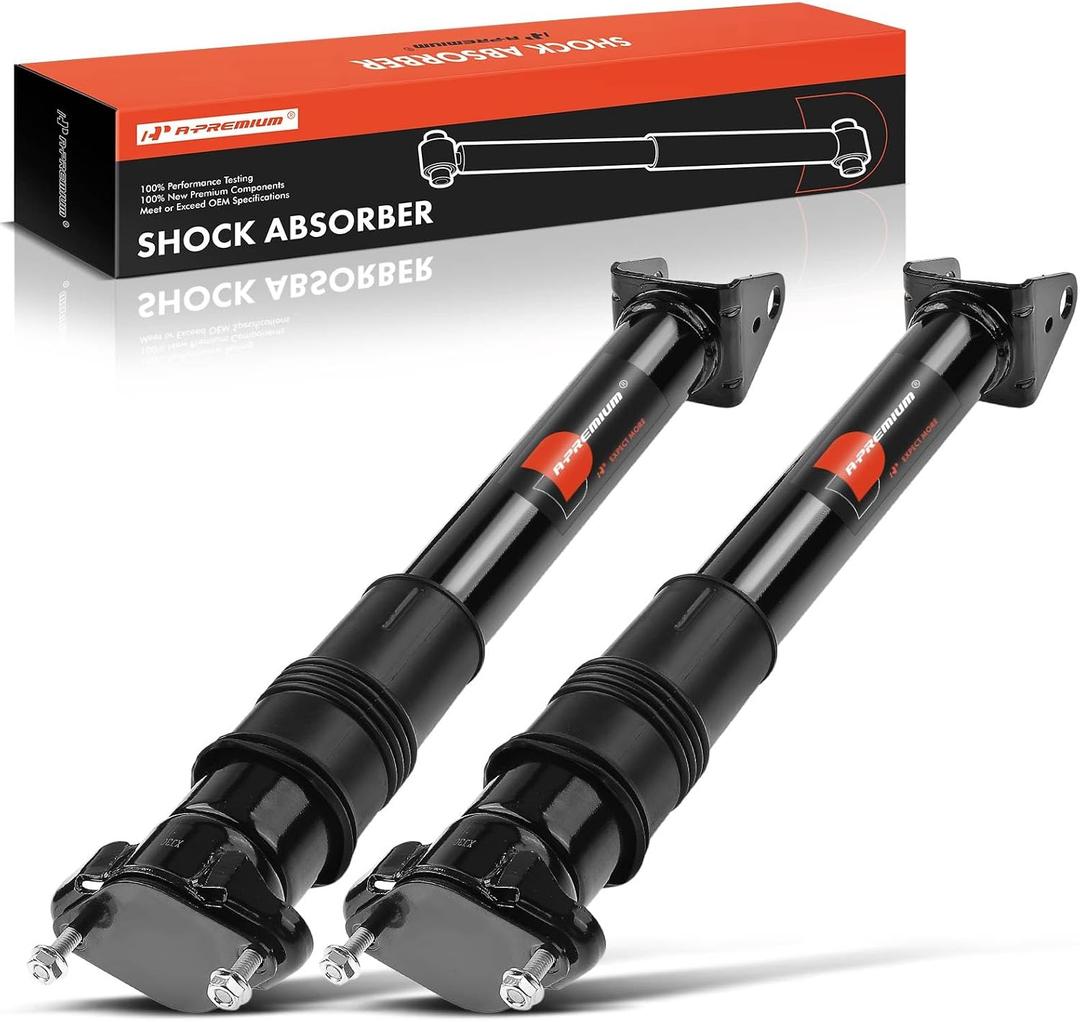 A-Premium Rear Shocks Compatible with Benz [w/o ADS] GL320 2007-2009, GL350 2010-2012, GL450 2007-2012, GL500 2008-2012, GL550 2008-2012 & ML-Class - 2x Replacement Suspension Strut