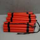 Sratte 24 Fake Dynamite Stick, Red TNT Stick, Fake Toy Weapons Realistic Plastic Pretend Bomb Toys, Army Bundle Bomb Toy for Film Prop Prank Kids Adult