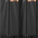 Travel Garment Bag with Zipper Pocket, Suit Bag for Suits, Dresses, Coats