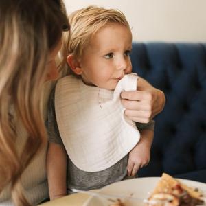 Little Unicorn Premium Classic Bib 3 pack | Adjustable as baby grows | Soft fabric on skin | Great for first time eaters