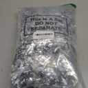 Dingion 59 Feet Christmas Tinsel Garland Metallic Twist Ornaments Hanging Glitter Xmas Garland for Christmas Tree Indoor Outdoor Decoration Party Supplies (Silver)