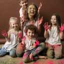 Elle's Party House - Holi Powder, 10 Pack X 100 Grams Each, Multi-Color, Holi Color Powder for Color Run Chalk Paint Gender Reveal Festival Diwali Rangoli