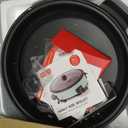 Dash Family Size Skillet - Electric Skillet for Multi-Purpose Cooking - Nonstick Cooking Surface - Tempered Glass Lid & Cool-Touch Handles - 6-Quart Capacity, Makes 24 Cups - 14", Black