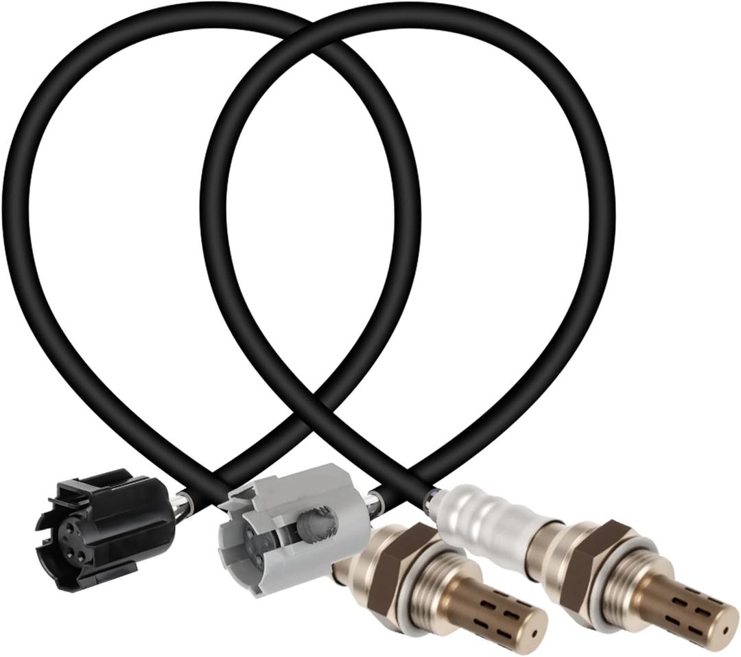 2pcs 234-4076 & 234-4078 Oxygen O2 Sensor Upstream and Downstream Compatible with Jeep Cherokee 1996-2001,for Chrysler Concorde 1998-2004, for Dodge Ram 1500 1999