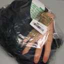 5pcs Girls Halloween Costume Girls Black Dress Long Sleeve with Wig Necklace Sock, L 