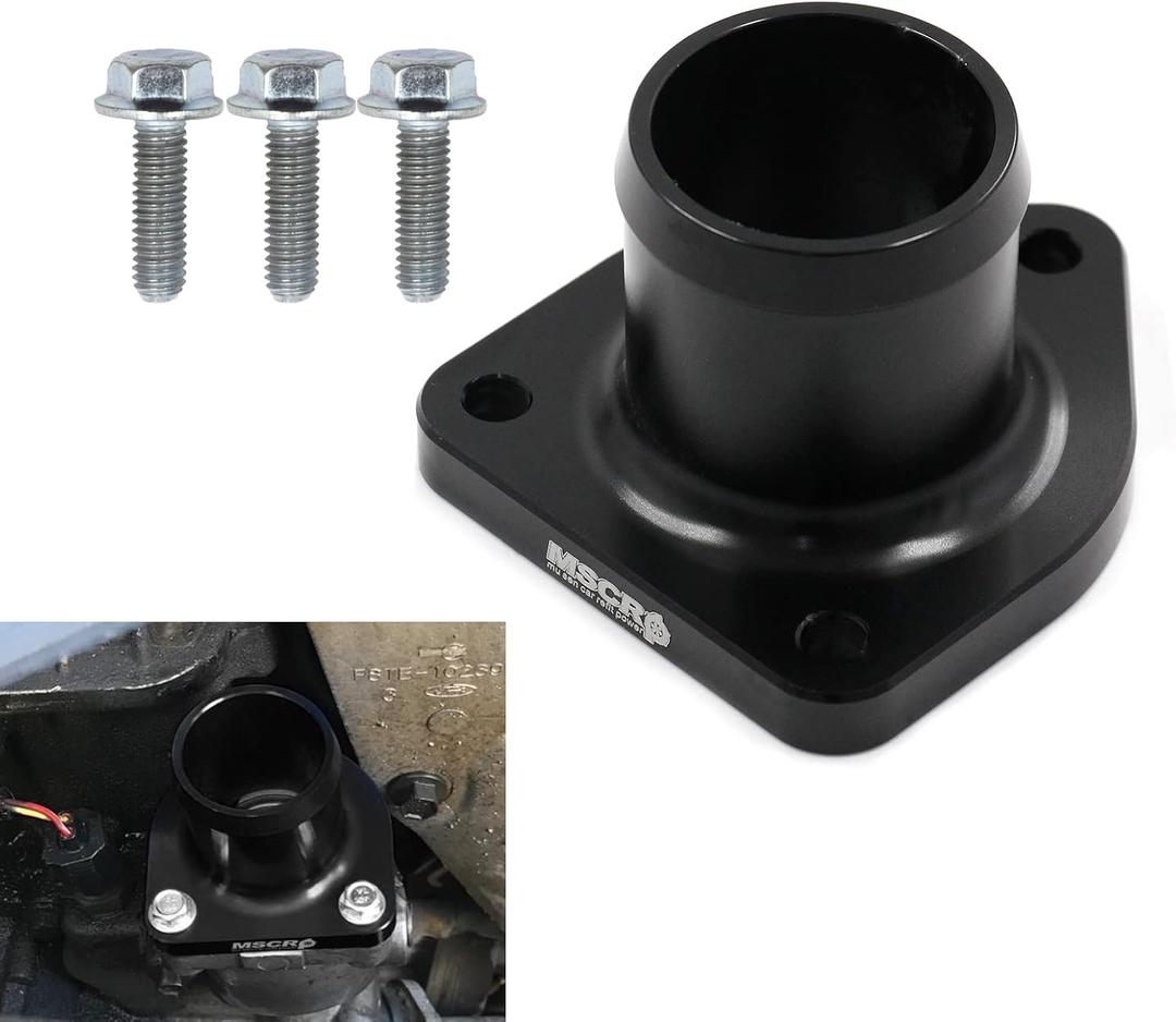 Aluminum Thermostat Housing with Leak Proof Seal for 1999.5-2003 Ford Powerstroke 7.3L