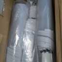 18 Pcs Clear Wedding Umbrellas Bulk Transparent Travel Umbrella Foldable Clear Umbrella Manual Open and Close Compact Folding Umbrella for Wedding Anniversary Christmas Party Favors (White Trim)