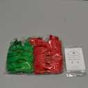 XunYee 48 Pcs Christmas Coquito Bottles Stickers and Bows for Wine Bottles Coquito Stickers Xmas Personalized Labels for Drinks Bottles Oils Dinner(No Wine Bottle)