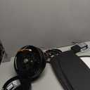 VONLUCE Ceiling Fans with Lights, 42 Inch Ceiling Fan and Remote, Full-spectrum LED Light, 3CCT, 6-Speeds Noiseless Reversible DC Motor, Modern Flush Mount Ceiling Fan for Farmhouse Bedroom Indoor (Black)