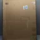 Lightomorrow Large Bulletin Board - 48 x 36 Inches, Decorative Felt Pin Board for Wall - 4' x 3' Foldable Photo Display Board with Self-Adhesive Tape, Includes 20 Push Pins - Oatmeal